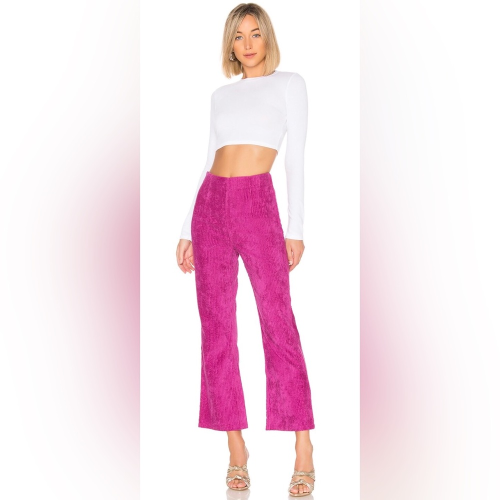 Mara Hoffman Lucy Pant in raspberry